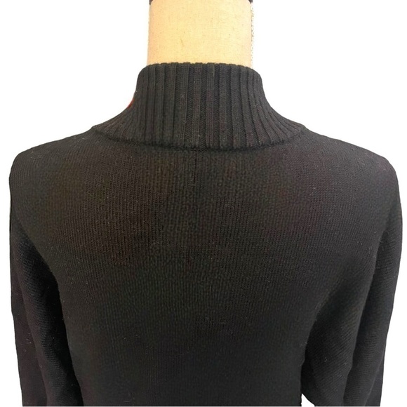 Banana Republic 100% Merino Wool Cardigan with Dolman Sleeves in Black - Picture 10 of 12